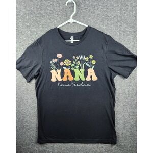 Bella Canvas Nana Shirt Floral Personalized Levi Sadie Womens XL